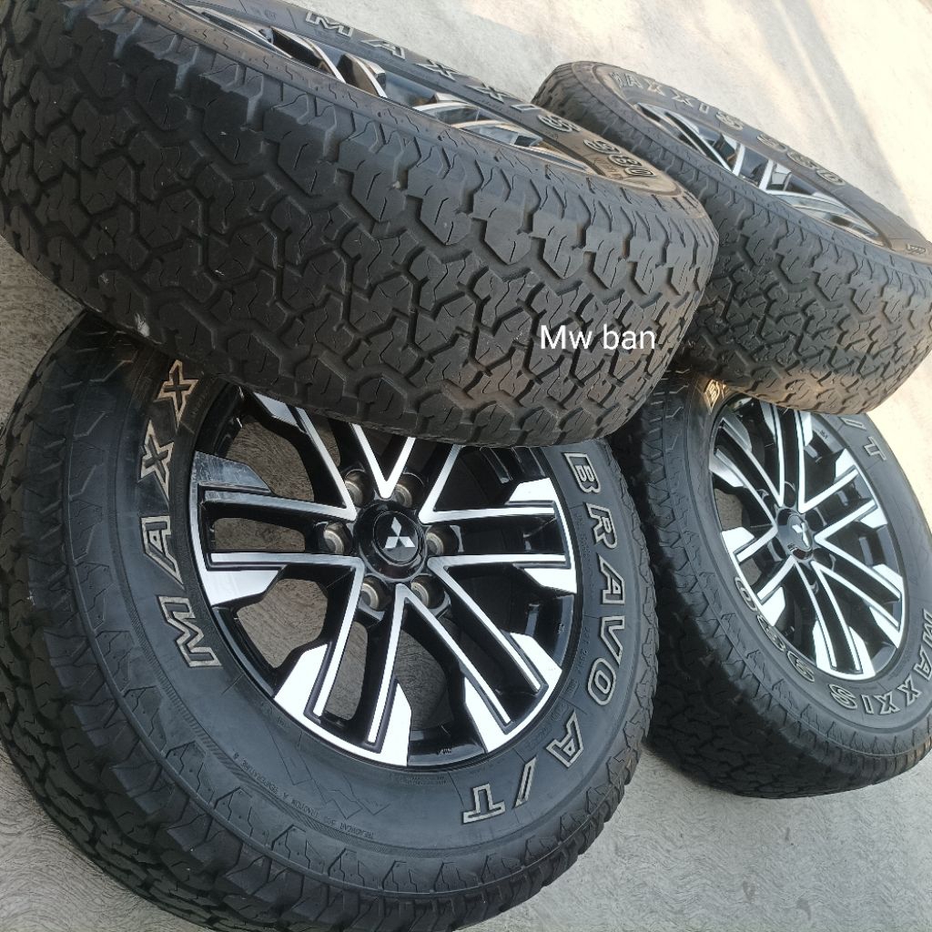 velg Pajero R18 pcd 6x139 +ban 265/60 r18 maxxis