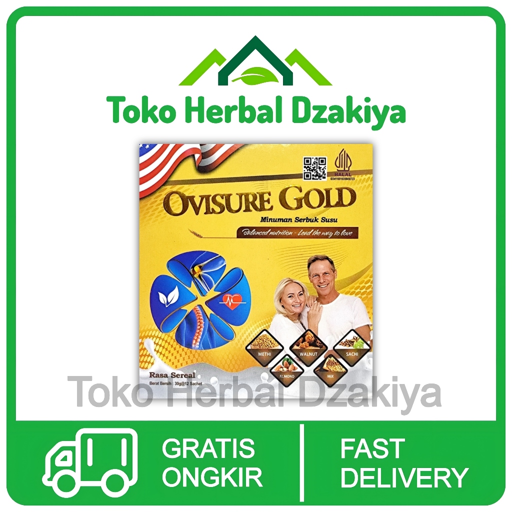 Ovisure Gold Susu Kesehatan Tulang Lutut Dan Sendi Original Asli