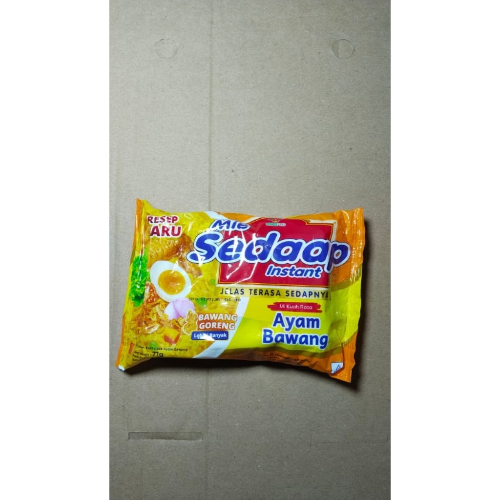 MIE SEDAP AYAM BAWANG