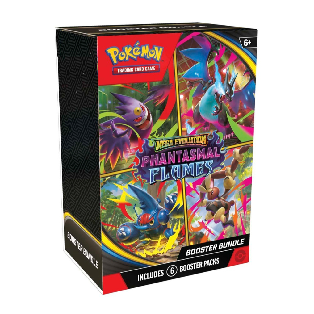 Pokemon TCG Phantasmal Flames English Booster Bundle Pokemon English Pokemon Inggris