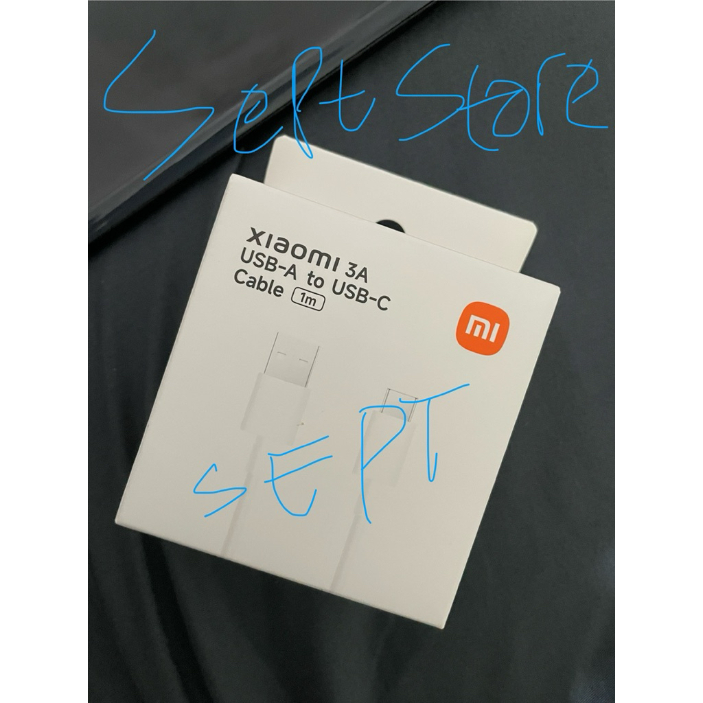 Xiaomi 3A USB-A to USB-C Cable 1M - Kabel charger Xiaomi USB-A to USB-C / 100% Originial Xiaomi Stor