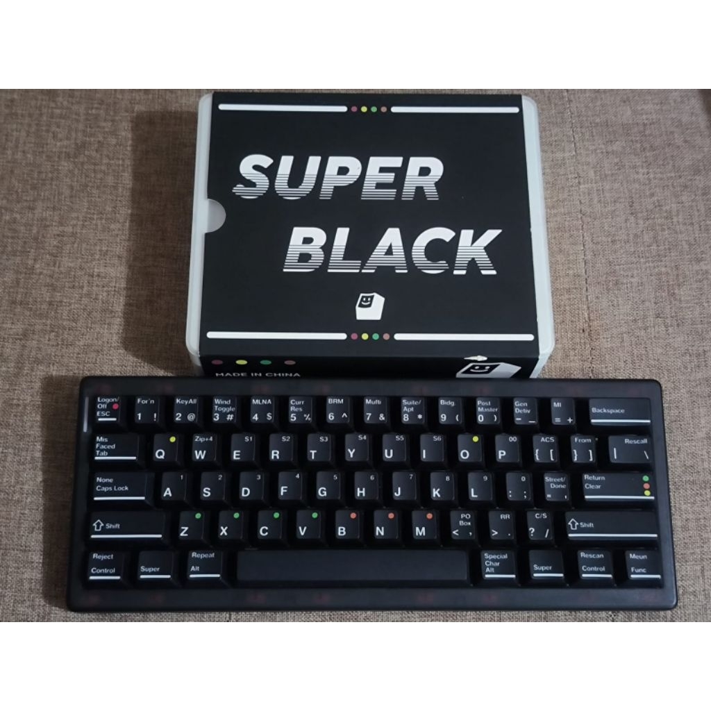 Keycaps FBB Super Black (SBK)
