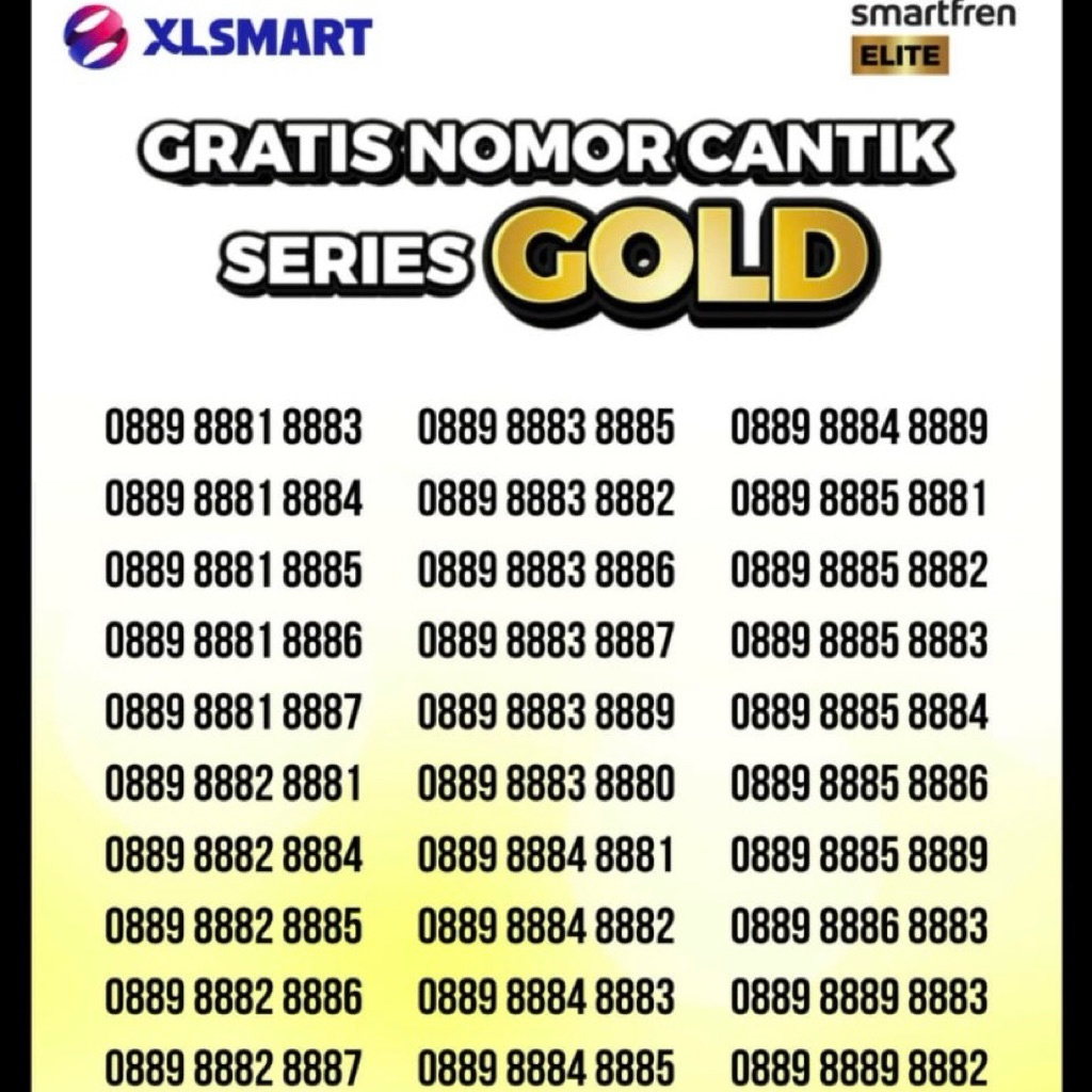 Smartfren elite Nomor Cantik 100GB 100.000