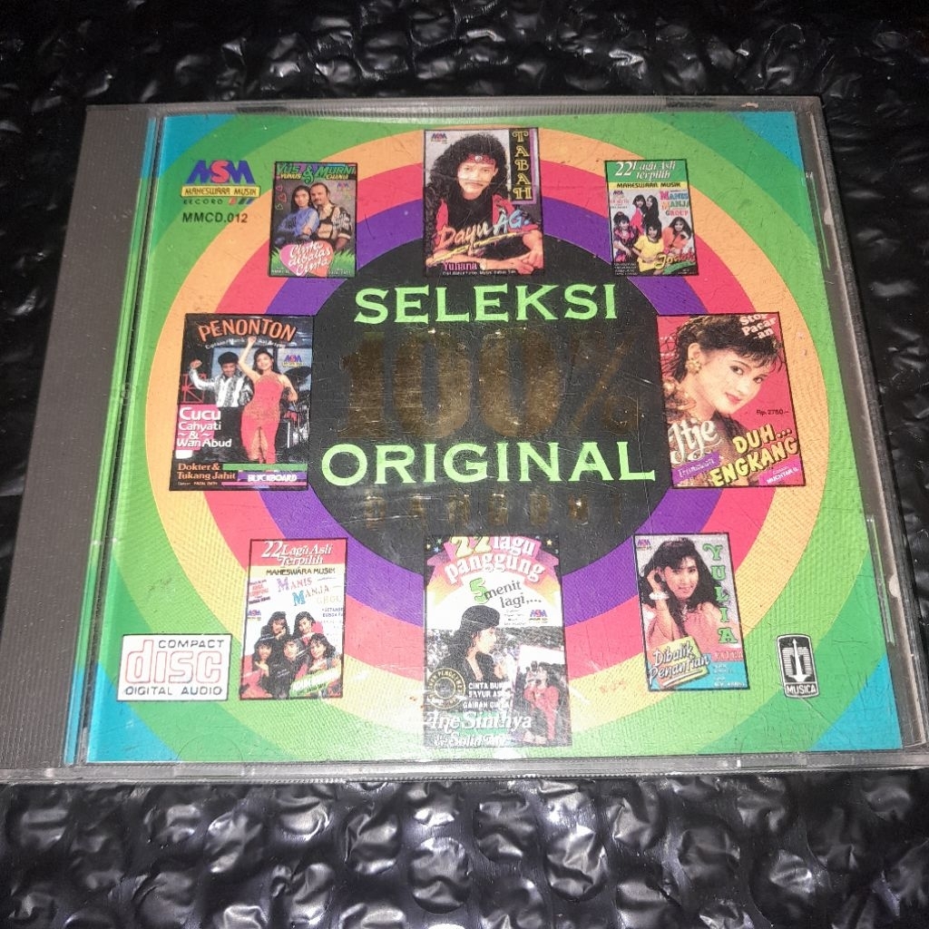 cd seleksi 100% dangdut original