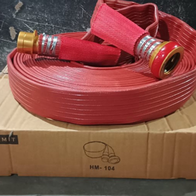 SELANG PEMADAM HARMIT 1,5" X 30M + COPLING / SELANG PEMADAM 1,5inc x 30m / SELANG PEMADAM MURAH