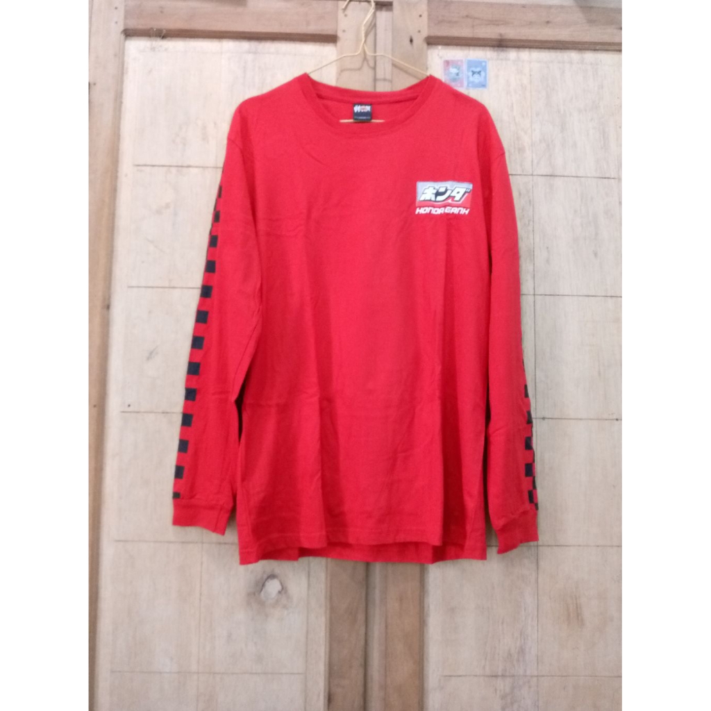 kaos Honda gank lengan panjang