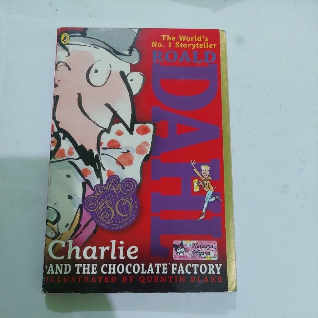 ROALD DAHL CHARLIE AND THE CHOCOLATE FACTORY