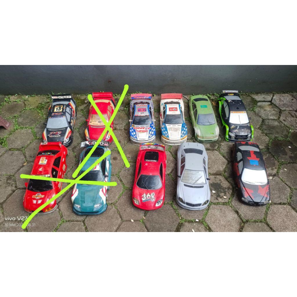 Body rc QD skala 1/10