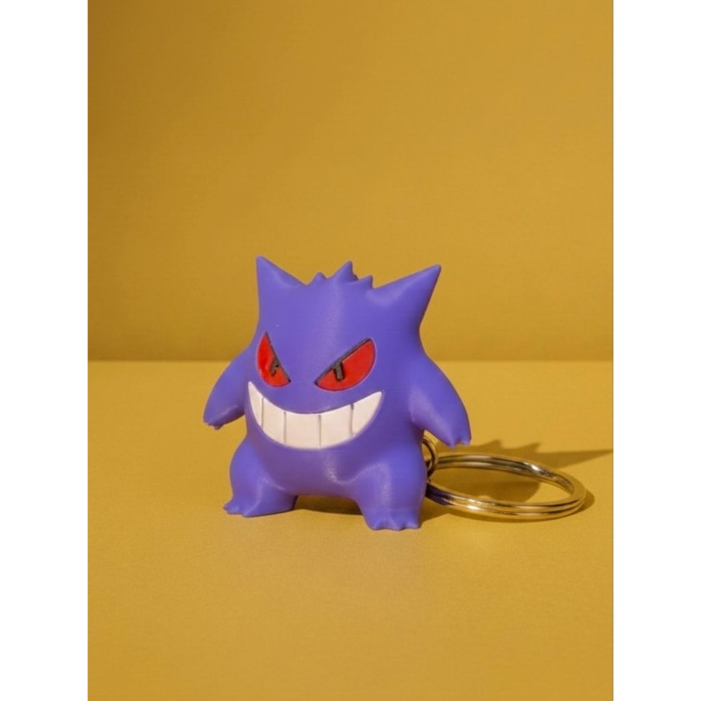 Gantungan Kunci keychain Gengar Pokemon