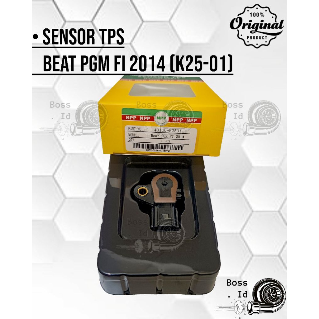 SENSOR TPS BEAT PGM FI 2014, Scoopy Esp 2015, Beat Esp, Sensor Bukaan Gas Beat Fi (K25-01) NPP