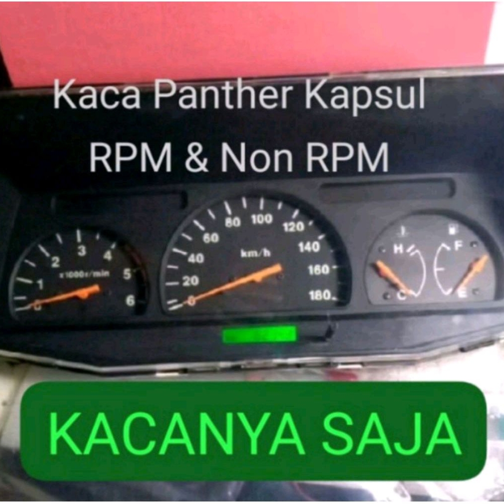 Kaca Mika Speedometer Panther Kapsul / Touring RPM & Non RPM ( kaca saja )