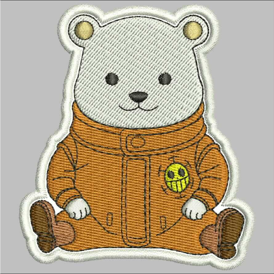 PATCH BORDIR LOGO ANIMASI BERUANG