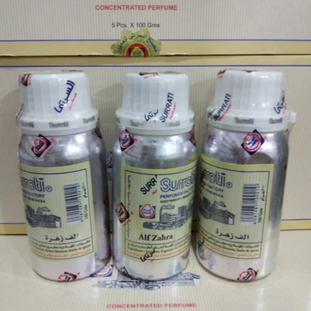 ALF ZAHRA Parfum Seribu Bunga By Surrati Original 100gr Segel