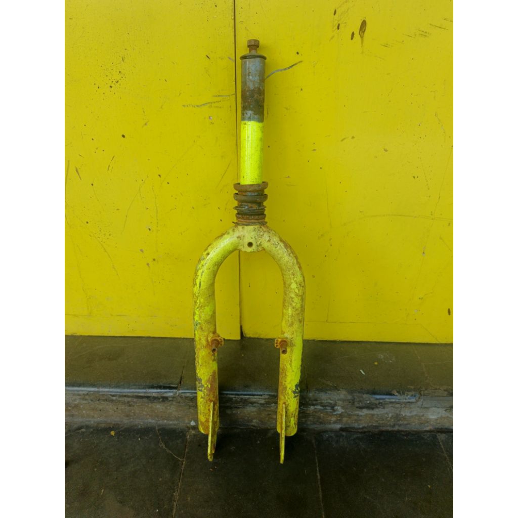 fork sepeda bmx 20 oversize non drat layak pakai merk pacific