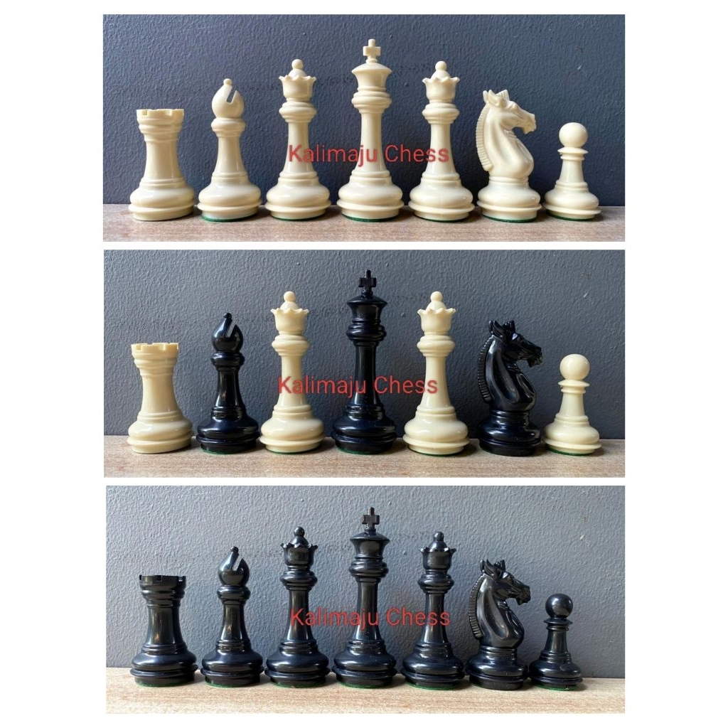 Bidak catur premium type Templar Knight