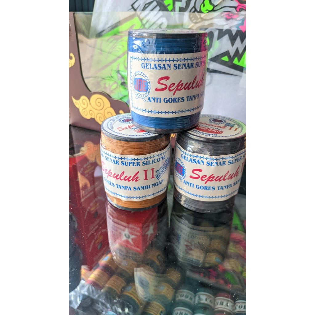 sumber rezeki - gelasan molor sepuluh 11 original
