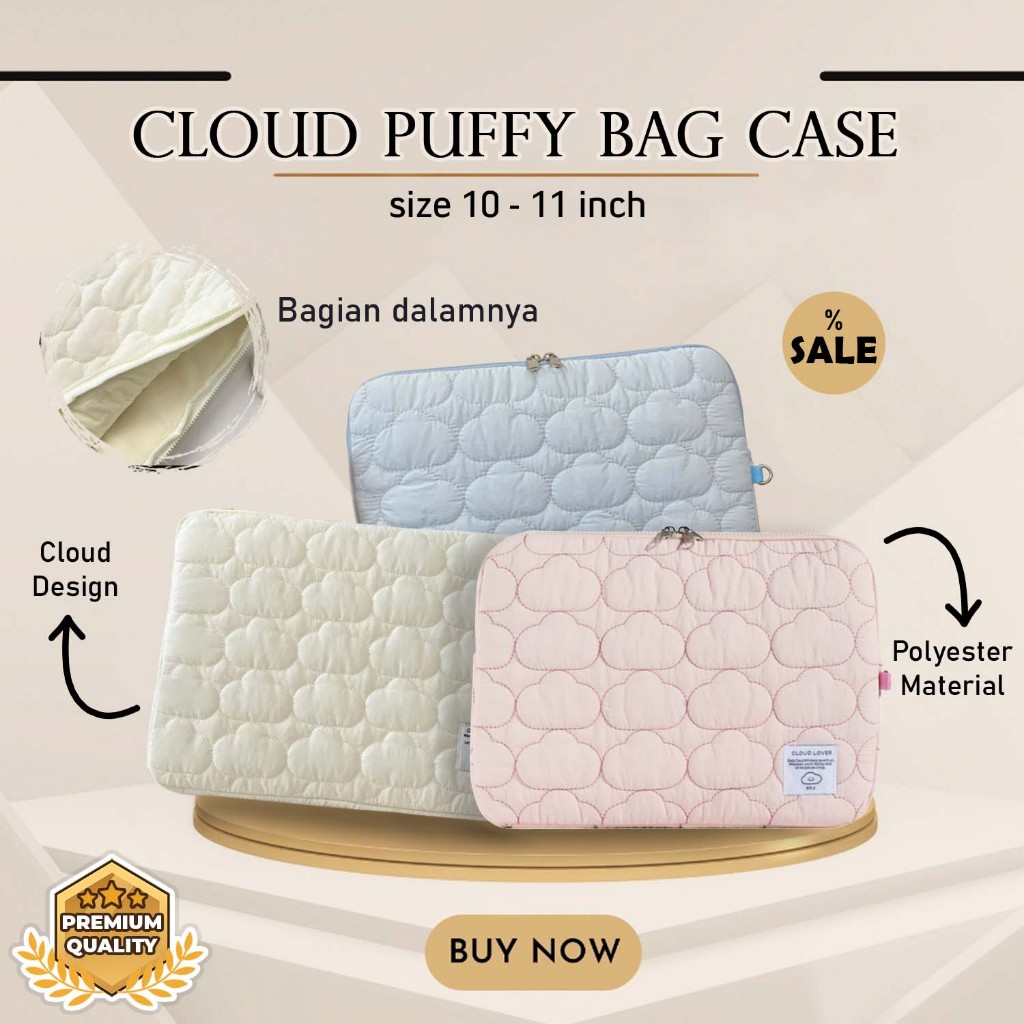 Tas Cloud Chuwi Hipad Air Plus Hi9 Hi10 X Go 10.1 10.3 11 inch Sleeve Bag Cute Anti Air Waterproof S