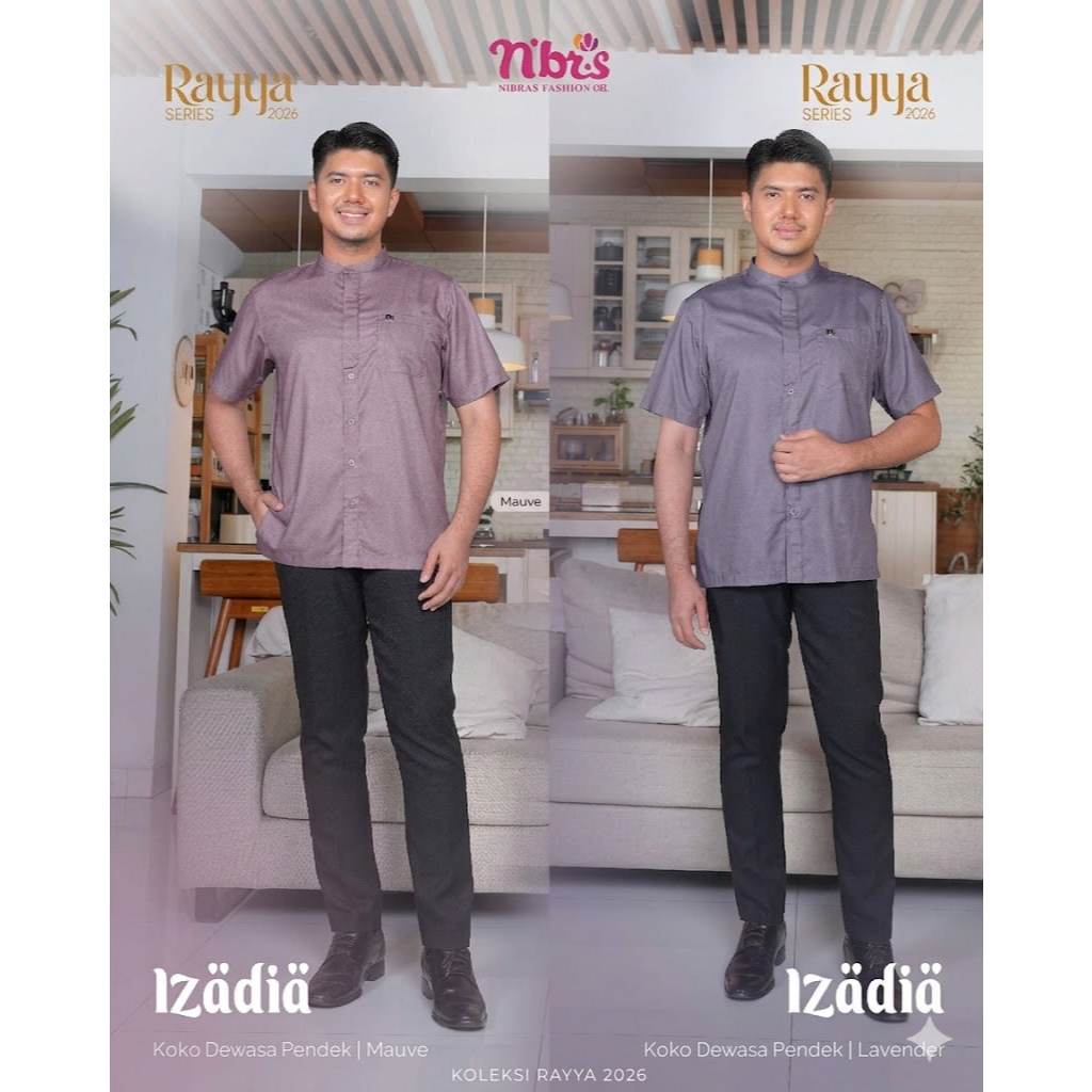 [PROMO] NIBRAS IZADIA KOKO PRIA // LAVENDER & MAUVE // SARIMBIT PROMO TERBARU 2026