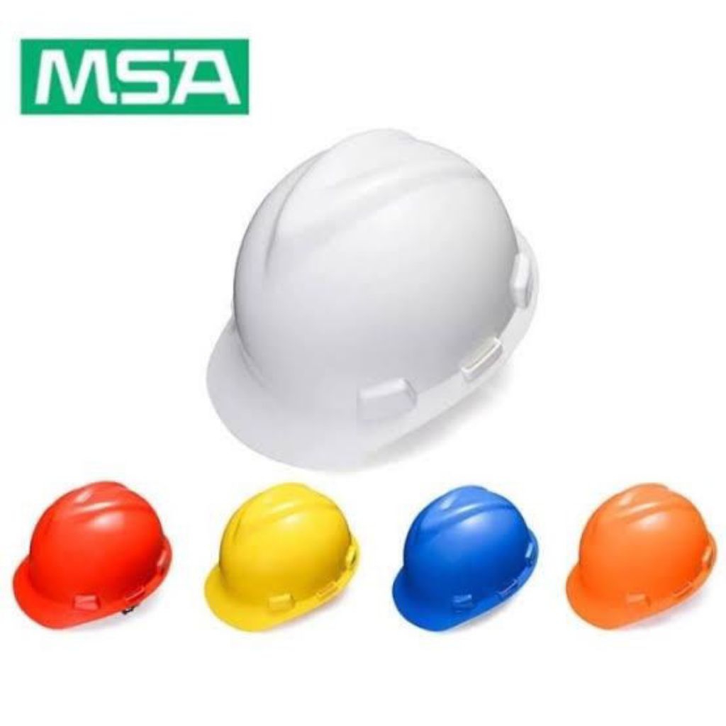 Helm Safety MSA Original Facetrack / Helm Safety Proyek MSA ANSI