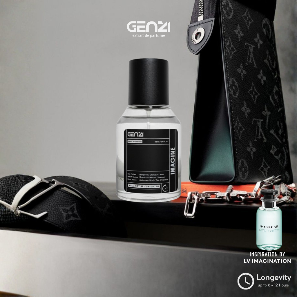 Genzi Perfume - Imagine Extrait de Parfum Unisex 30ml Parfume Minyak Wangi Tahan Lama