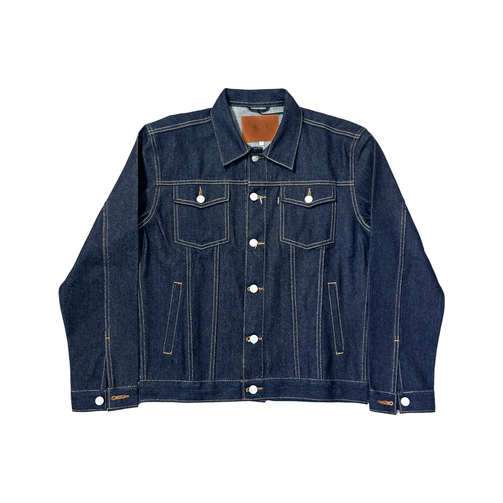 Oraqle Denim Jacket Pria Wanita VERNON Premium Jaket Jeans streetwear Fashion