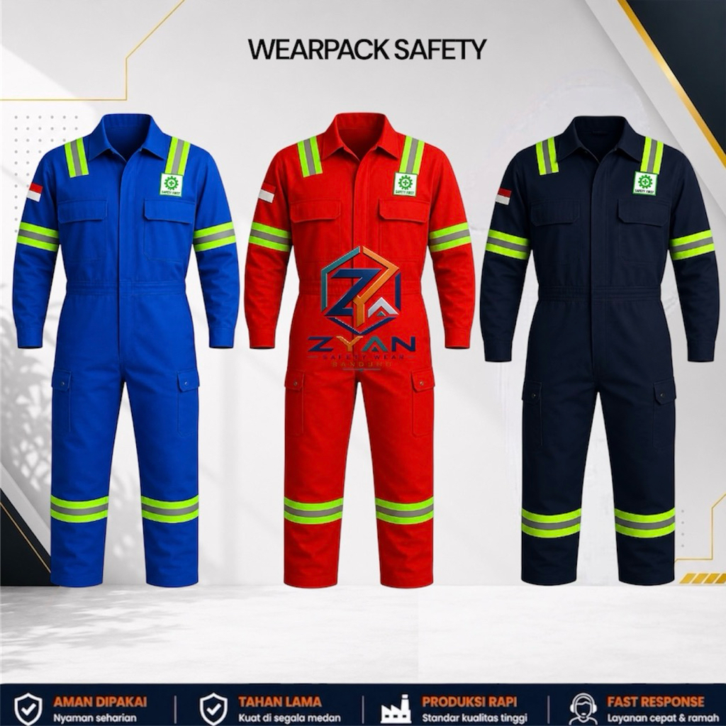 WEARPACK SAFETY | WEARPACK COVERALL | WEARPACK TAMBANG | WEARPACK SERAGAM KERJA | WEARPACK LAPANGAN