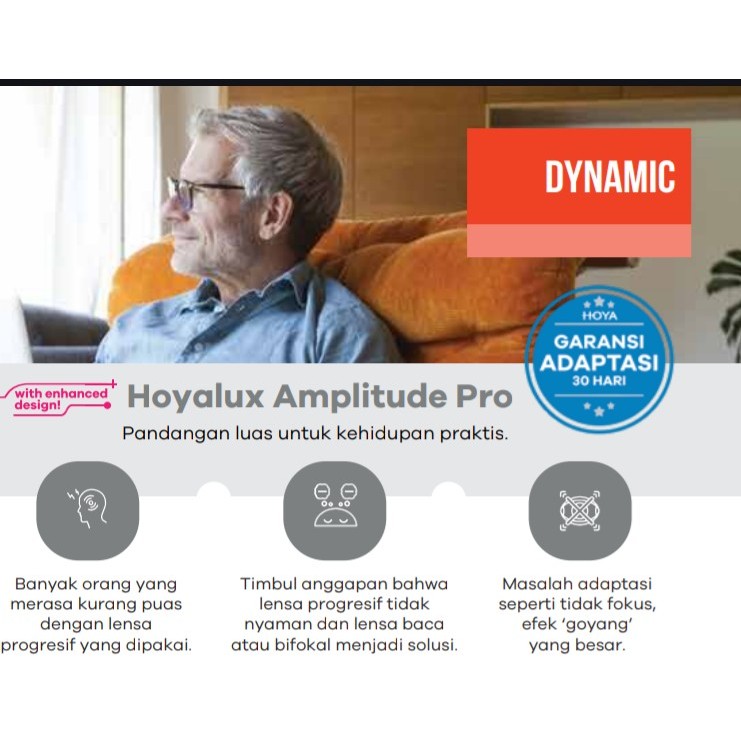 LENSA PROGRESIF HOYA AMPLITUDE PRO