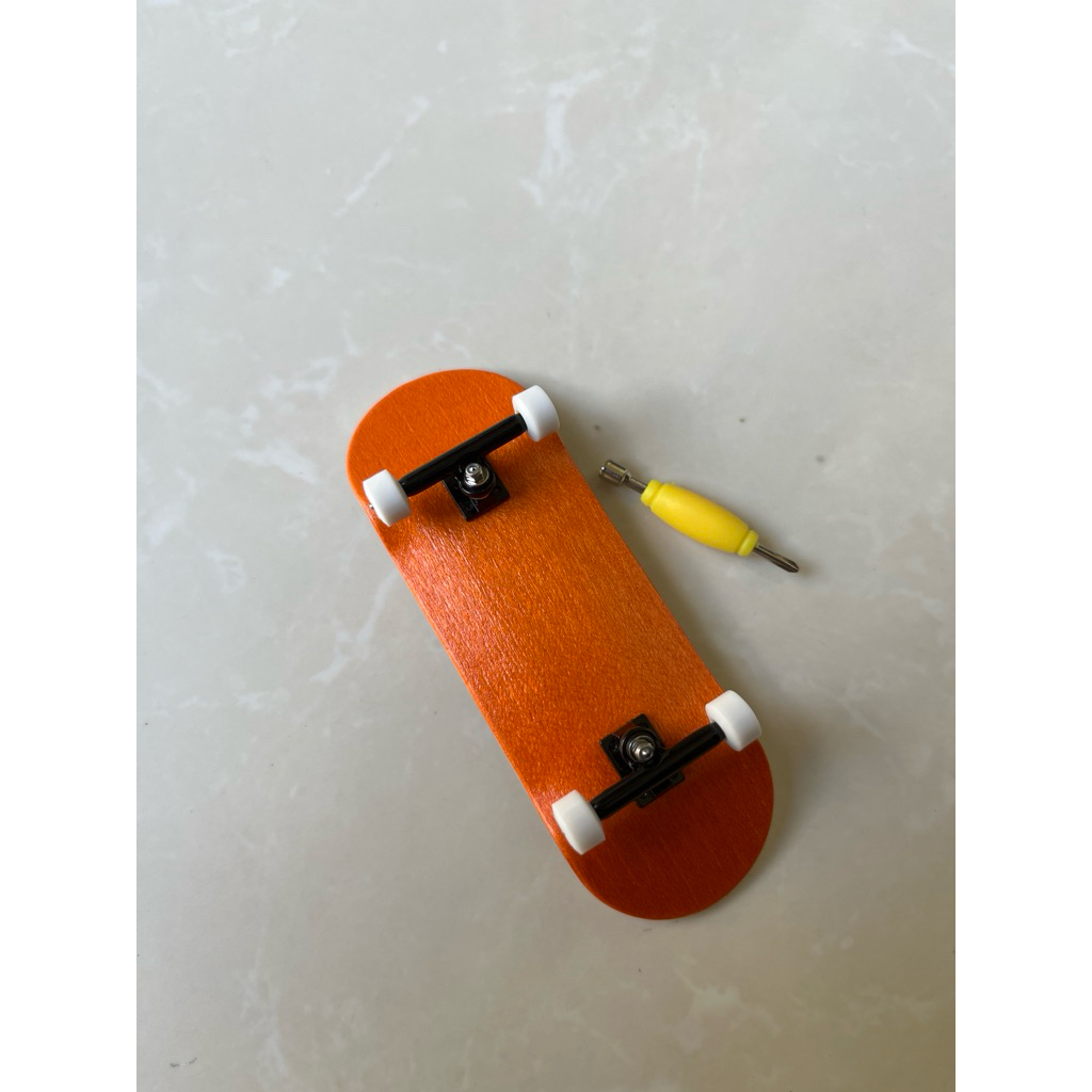 Fullset fingerboard (finger skateboard) 34mm high concave papan blank warna