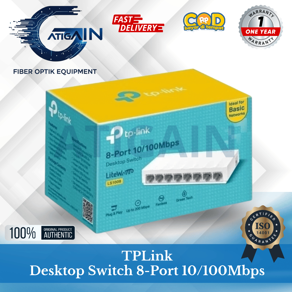 TP-Link LS1008 Switch HUB 8 Port