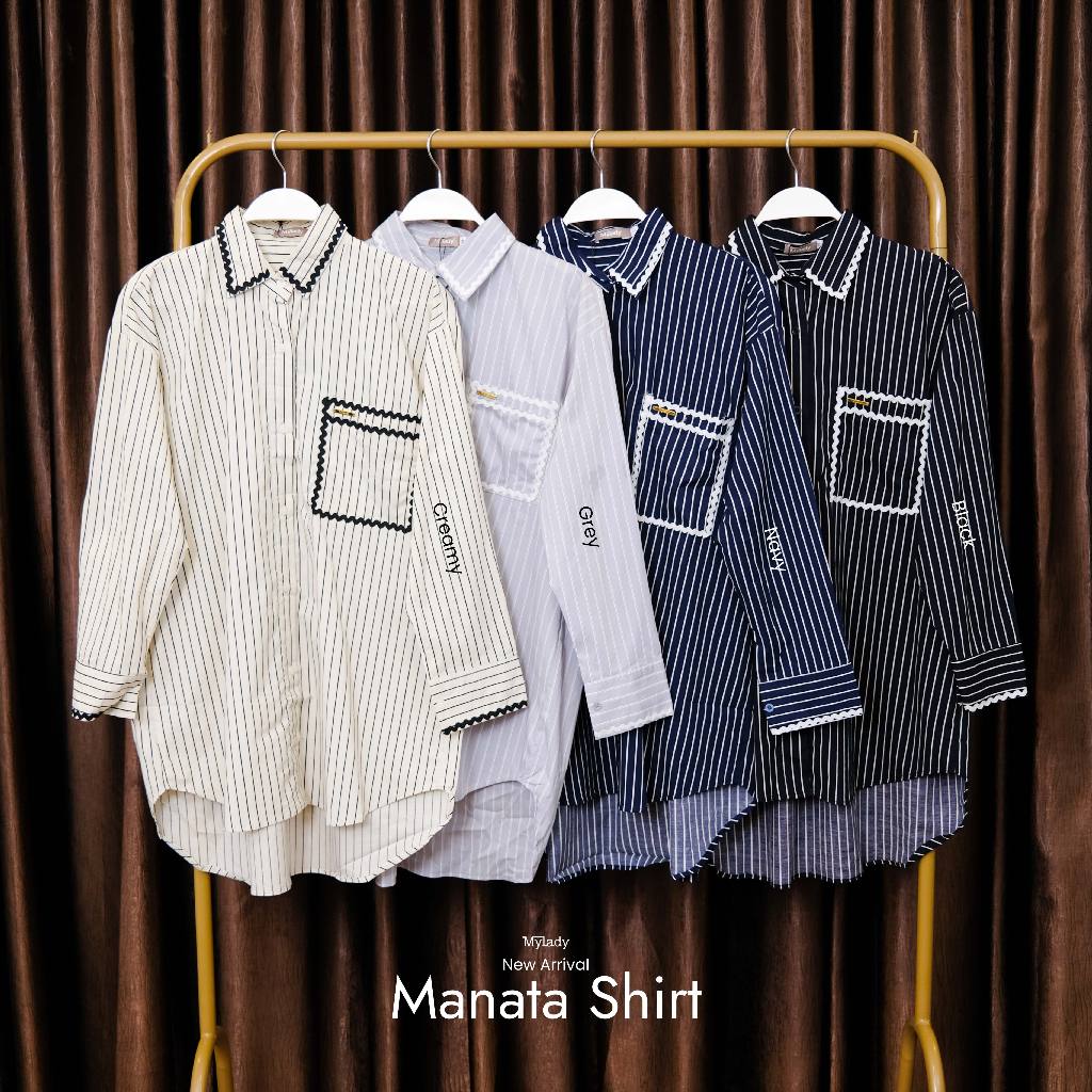 MYLADY HIJAB MANA TA SHIRT KEMEJA MYLADY