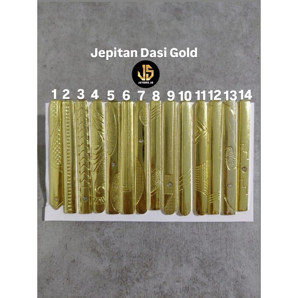 Jepitan Dasi Gold & Silver | Penjepit Dasi