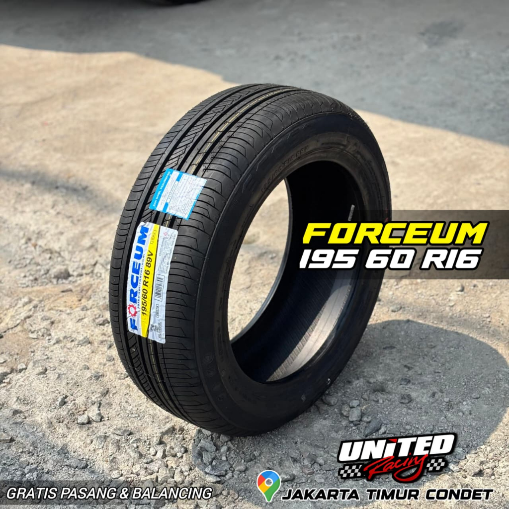 Ban Mobil Brv Ertiga 195 60 R16 Ban Awet Tubles Merk Forceum Ecosa