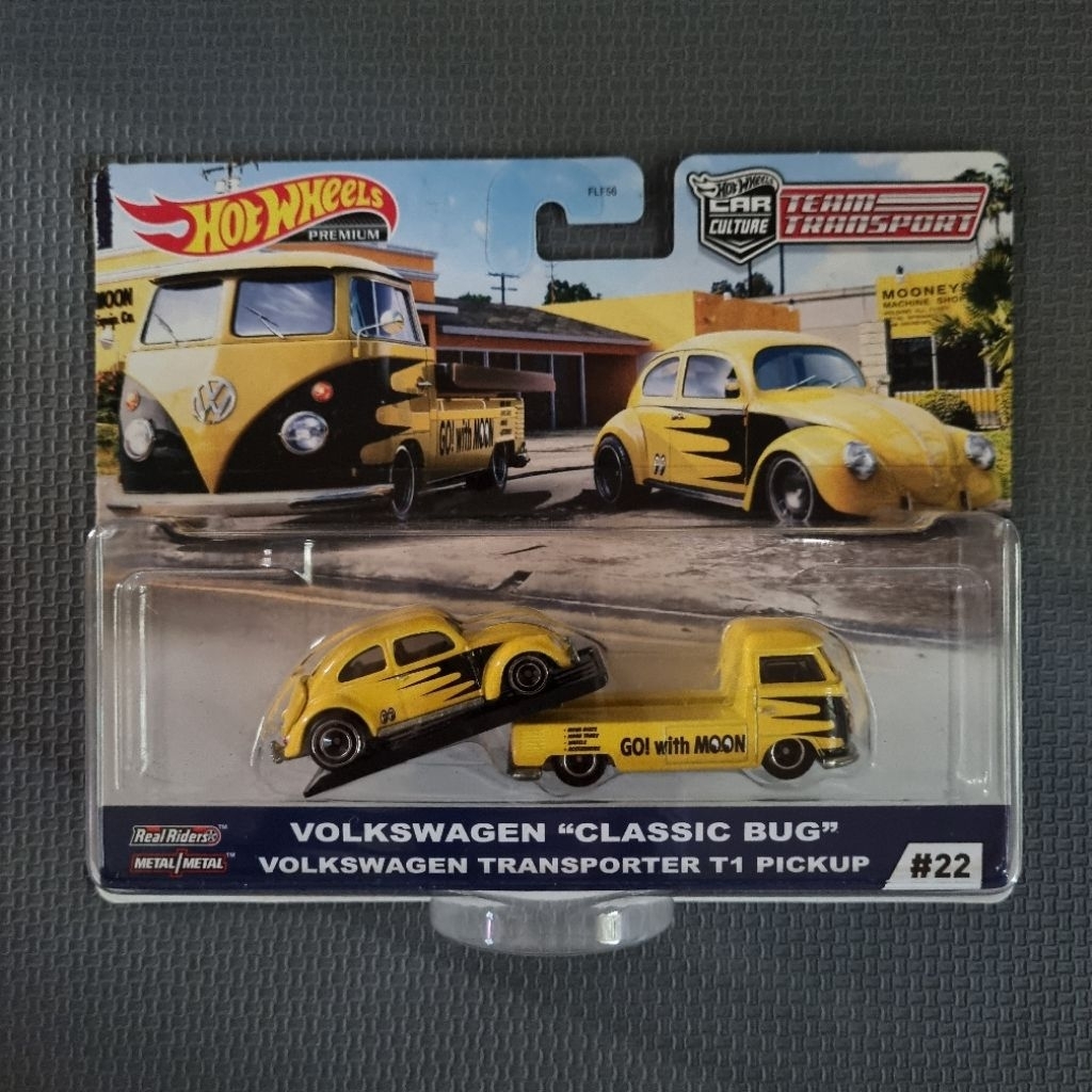 Hot Wheels Team Transport - VW Classic Bug & T1 Pickup