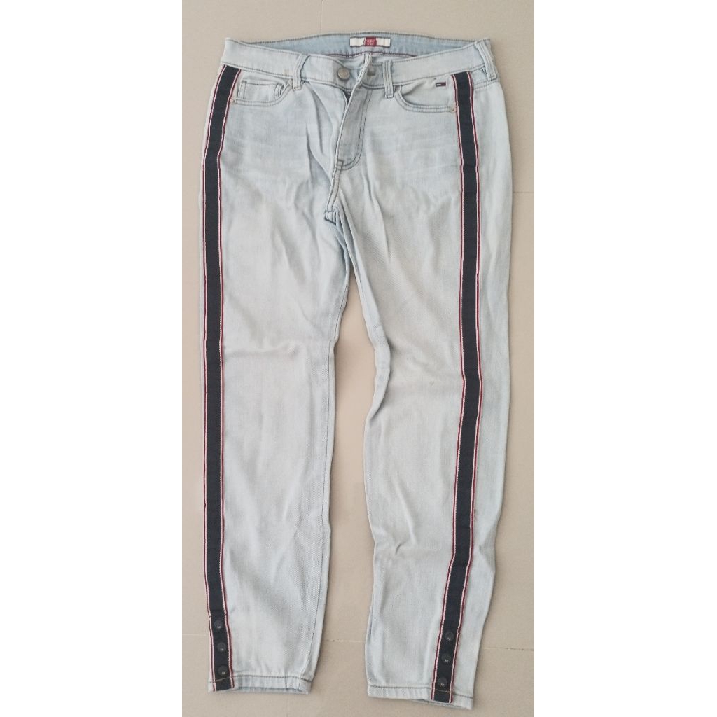 celana jeans denim wanita ORI TOMMY HILFIGER (PRELOVED)