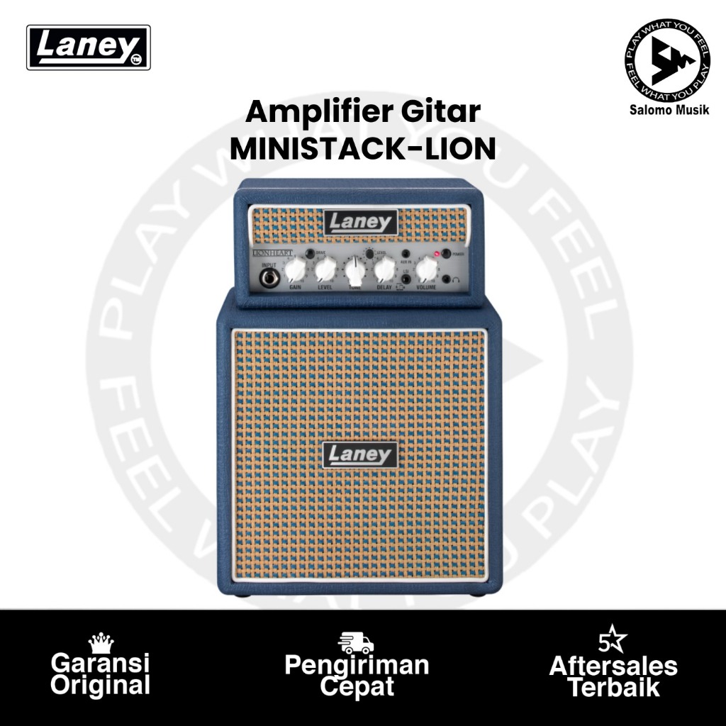 Ampli Gitar Laney Mini Stack Lion Original