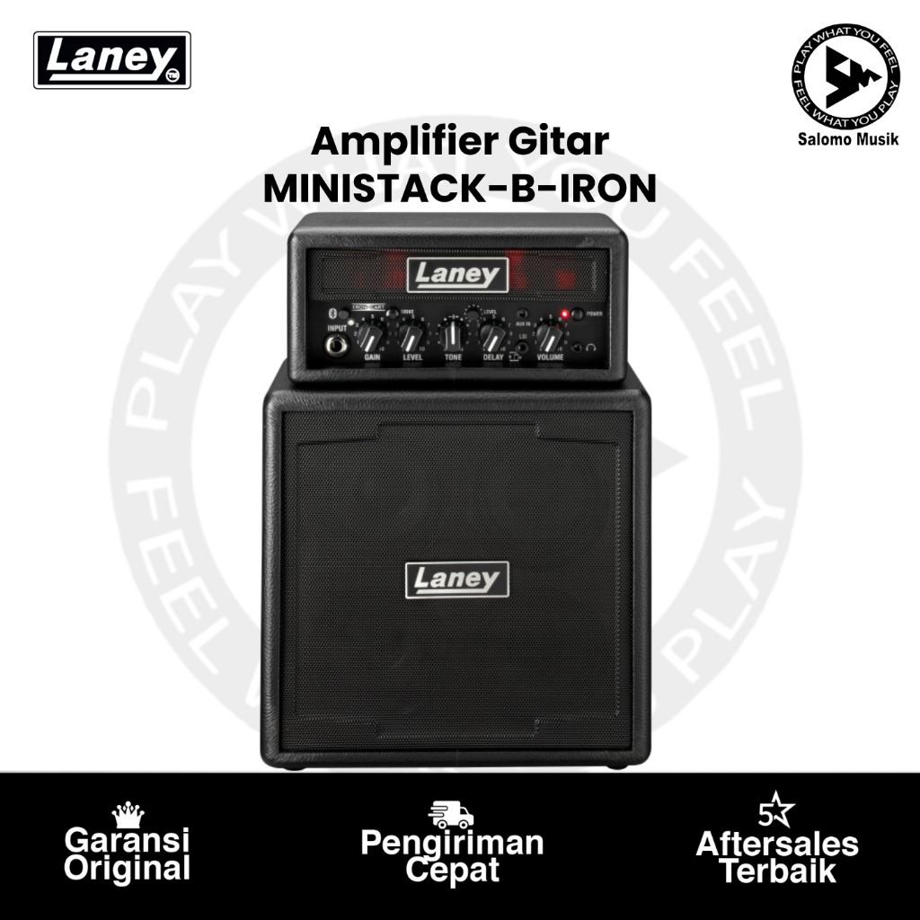 Ampli Gitar Laney Mini Stack B Iron Original