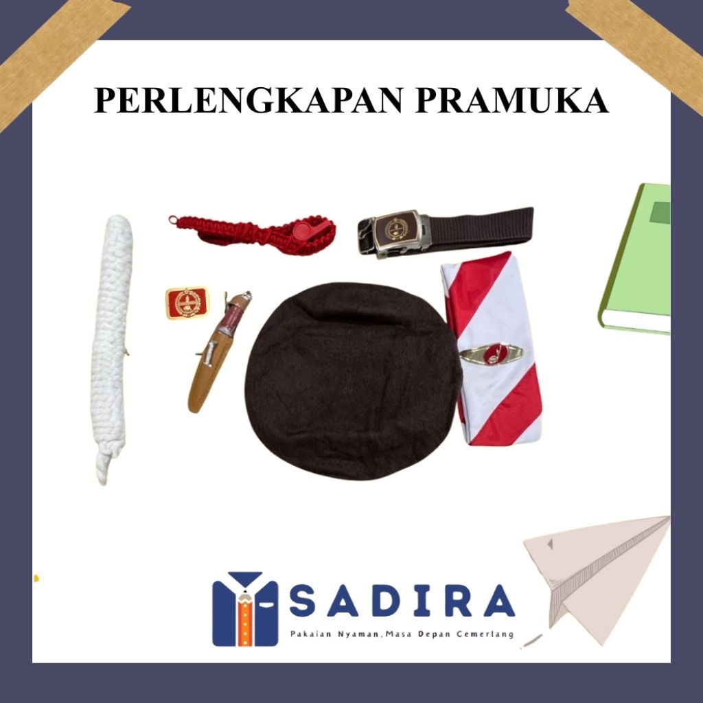 Alat Pramuka, Perlengakapan Pramuka, Perlengkapan Alat Pramuka, Alat Pramuka Laki, Alat Pramuka Pere