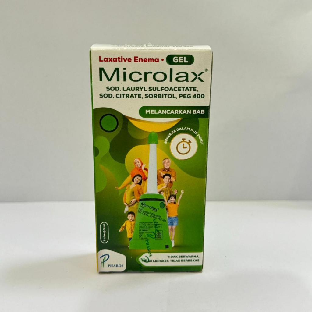 Microlax Gel 5ml Atasi Sembelit Anak Dewasa Lansia