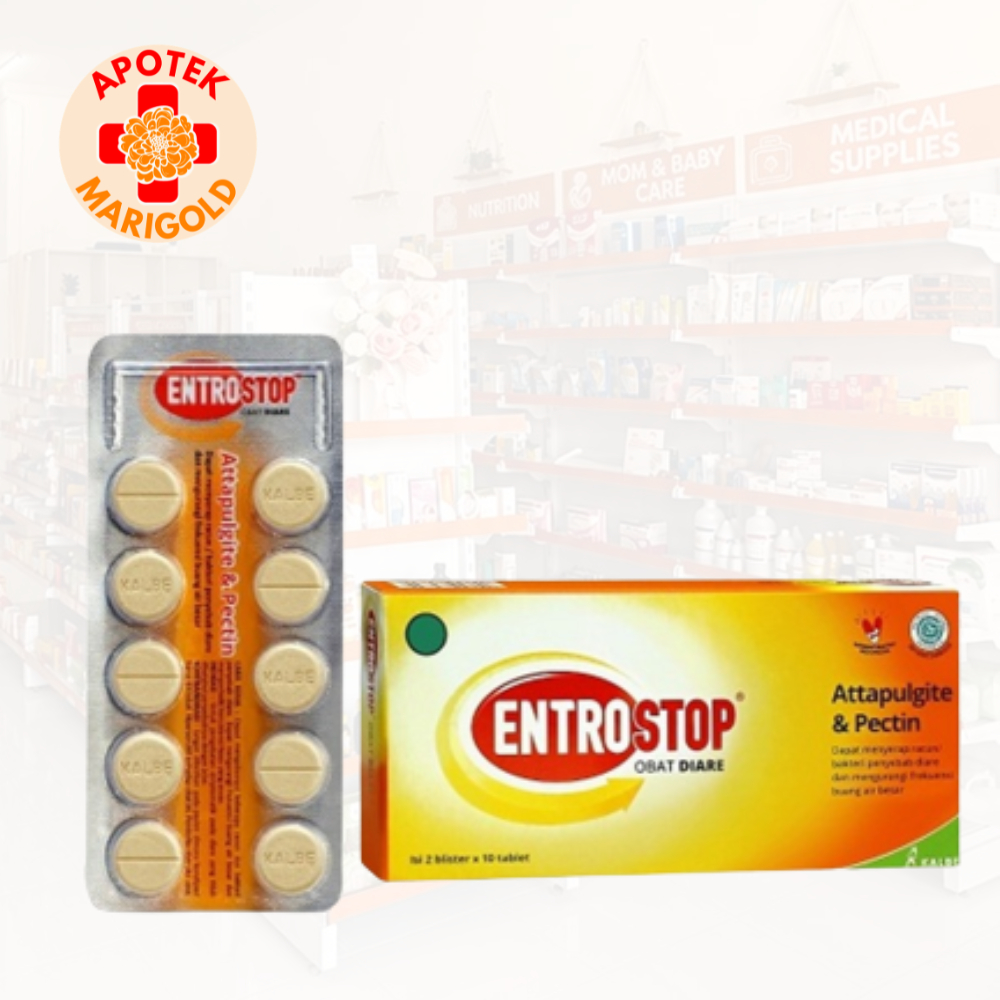 Entrostop 10 Tablet -  Obat Diare Dewasa