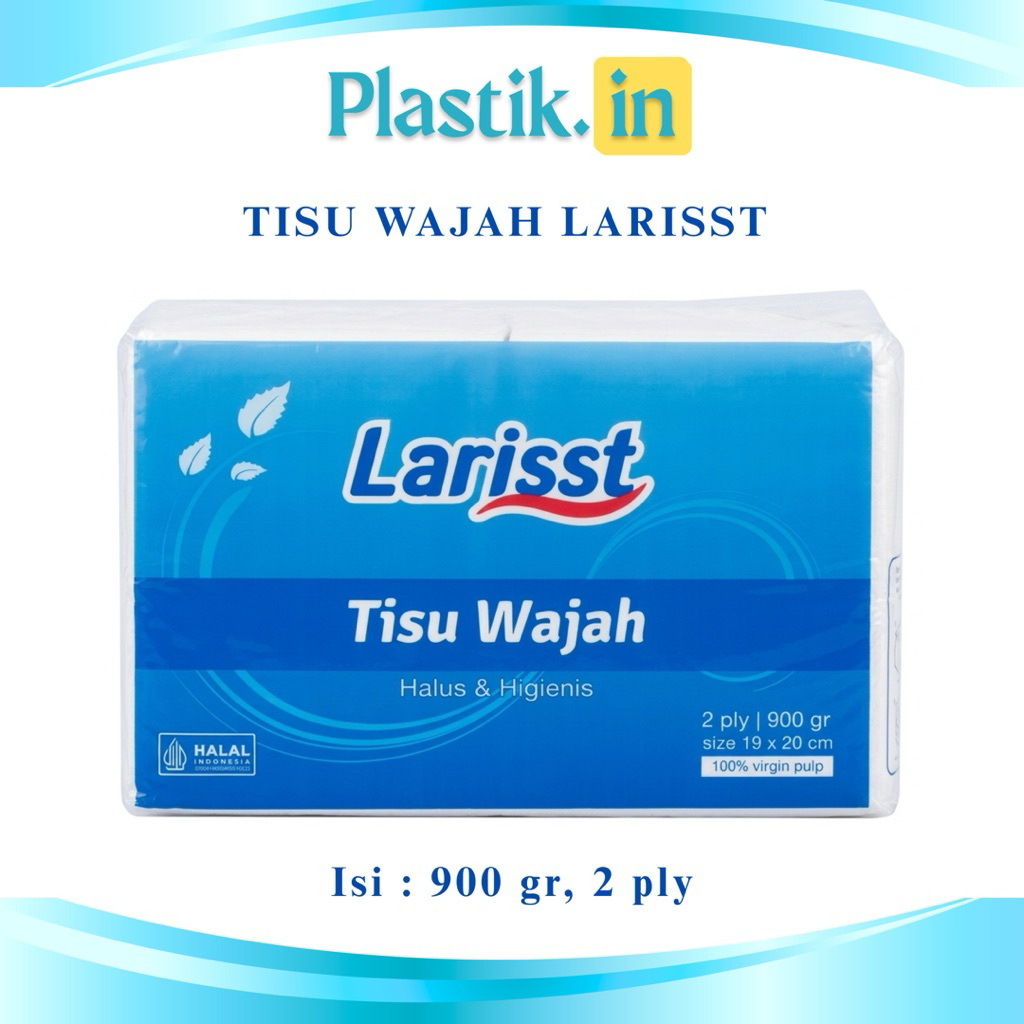Tisu Larisst Tissue Wajah Kemasan Besar 900 gram | Halus dan Higienis