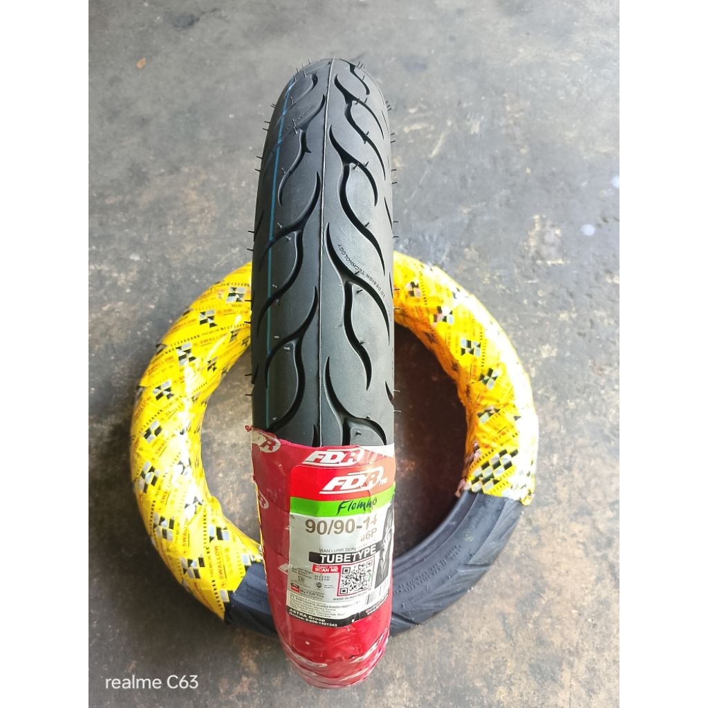 Ban fdr flemo 90/90-14 bukan TUBLES motor matic