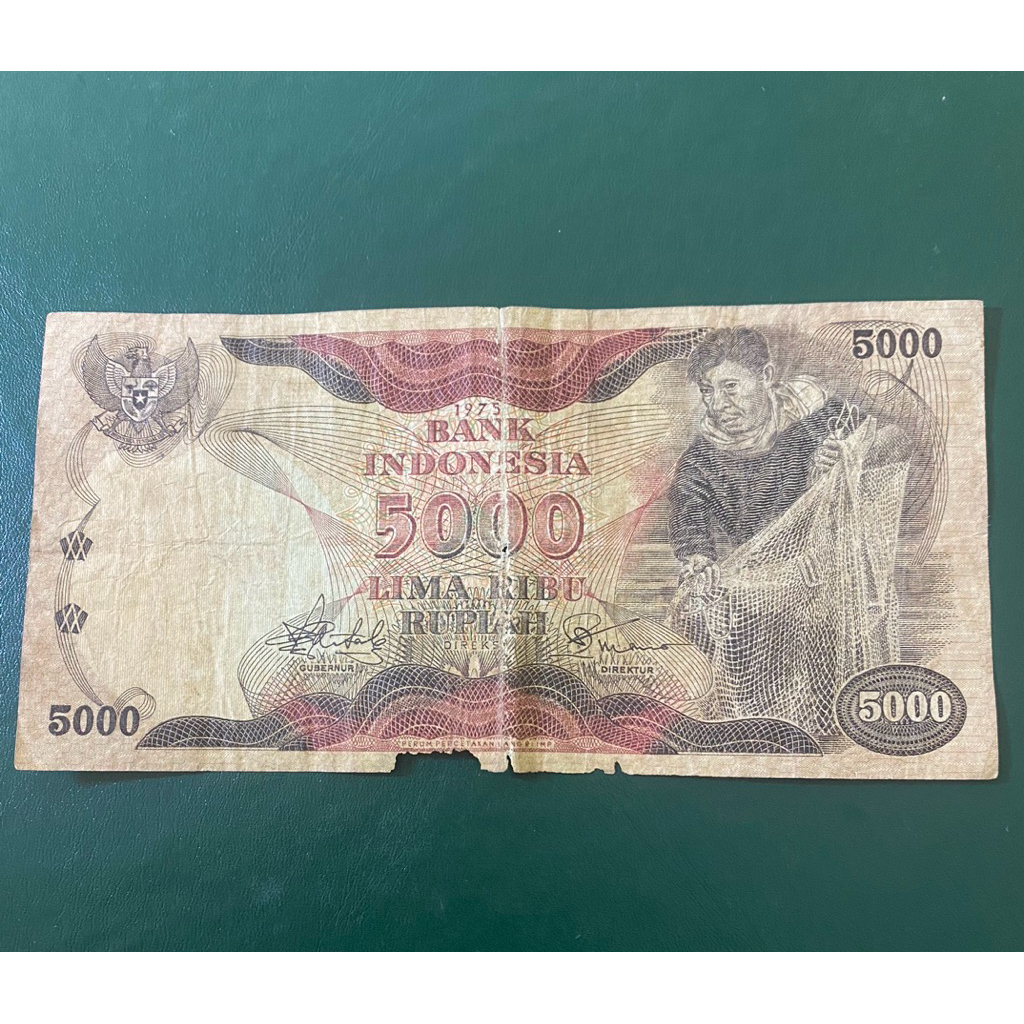 Uang Kuno 5000 Rupiah Penjala Murah