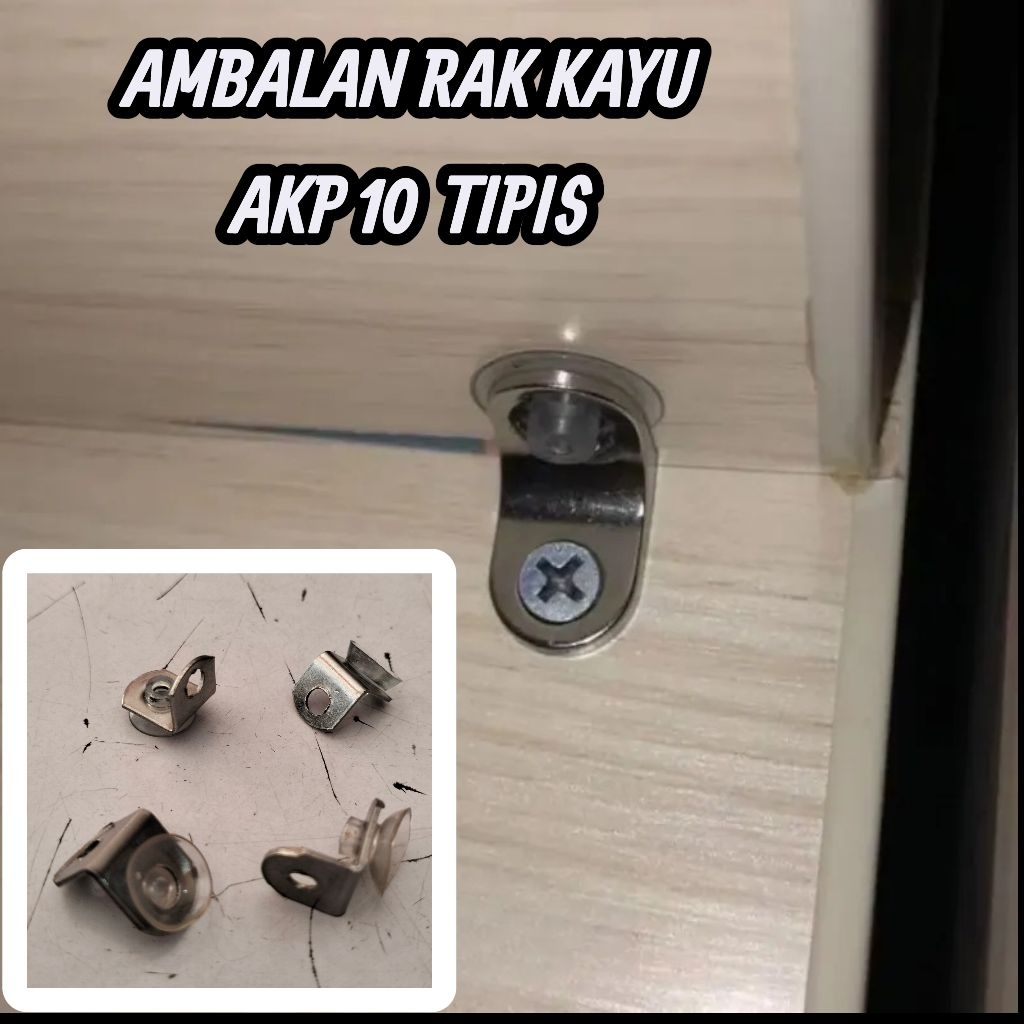 Siku Ambalan AKP 10 SS / biji ambalan rak tatakan kop