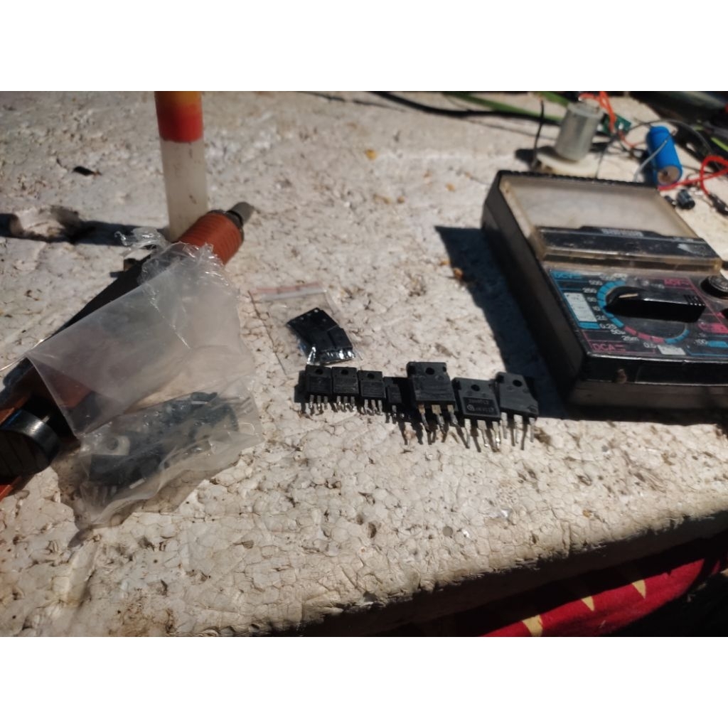 ic igbt / mosfet 20n60 ori cabutan body besar