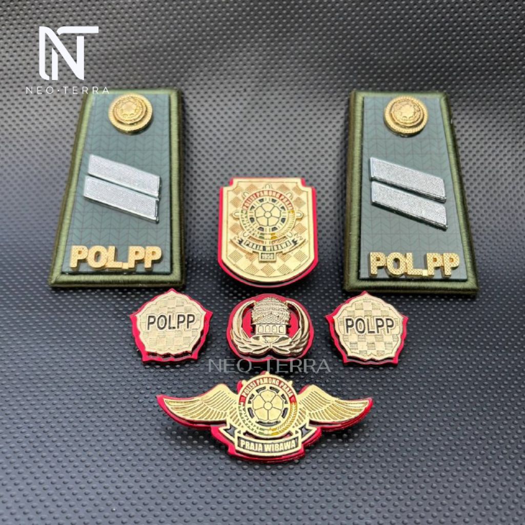 Set Atribut Lengkap PDH SATPOL PP Golongan 2B Ekslusif Premium Delta Original