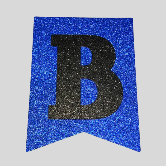 CUSTOM BANNER GLITTER Happy Birthday