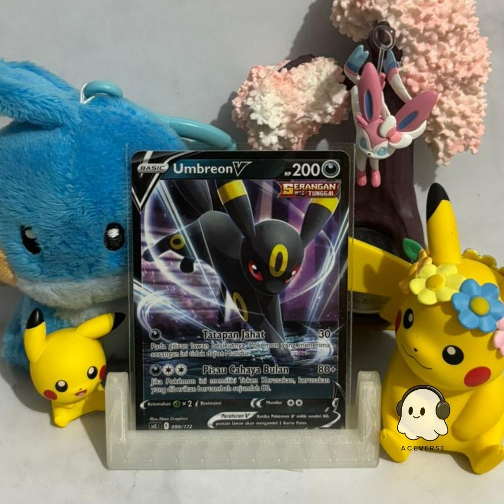 Umbreon V 099/172 Serangan Tunggal - scC Kartu Pokemon Indonesia