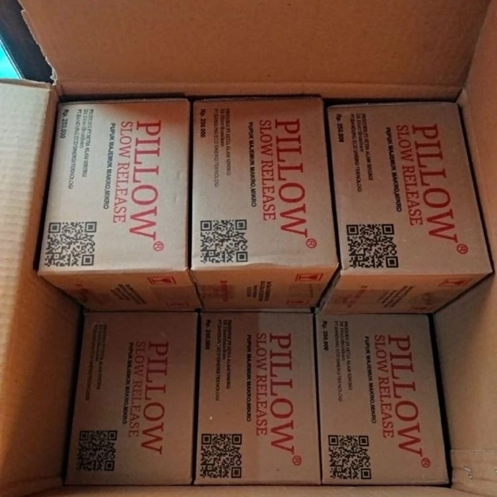 Pupuk sawit pillow 1 box 10 sachet