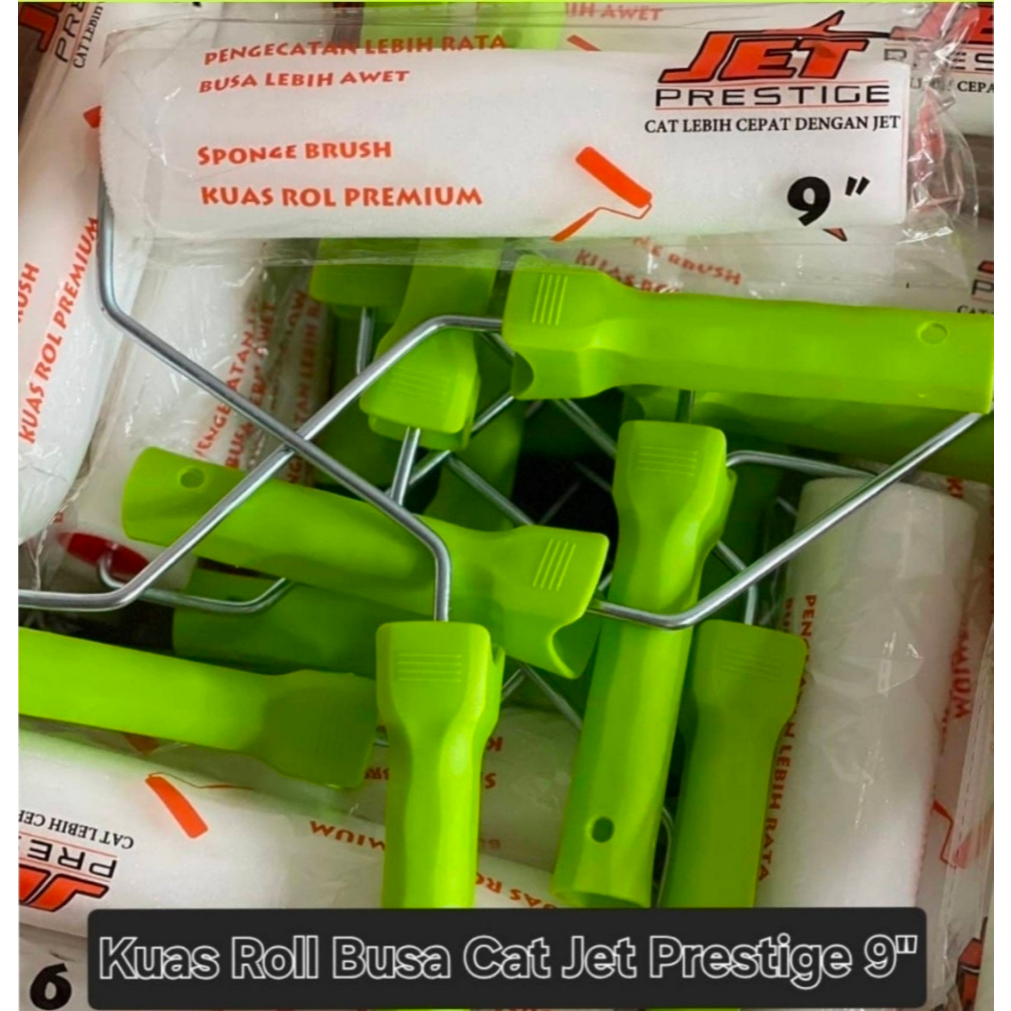 Kuas Roll Cat / Bulu Roll Cat / Kuas Roll Dinding Cat 9 INCH Premium