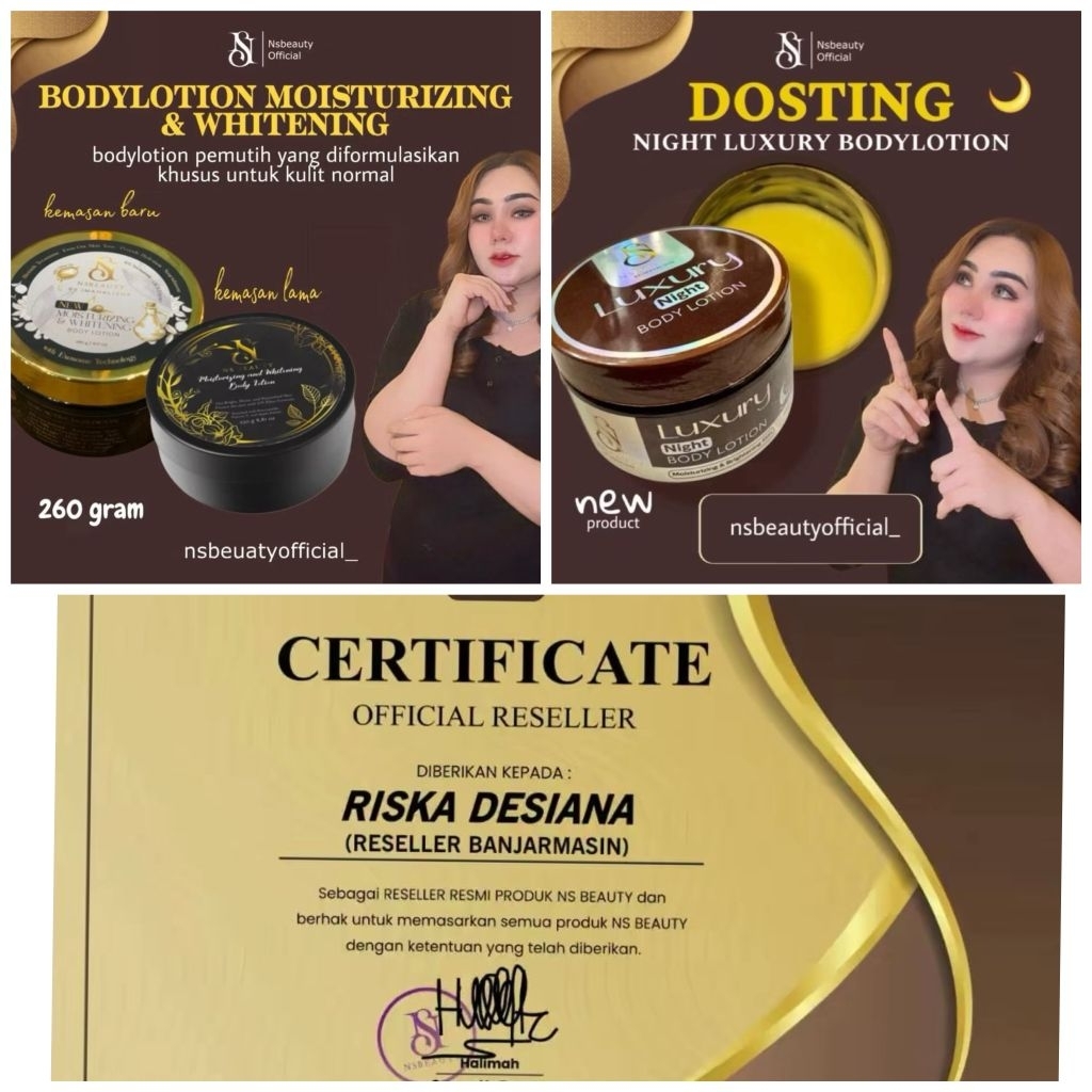 (ORI) HB NS BEAUTY  FREE GIFT
